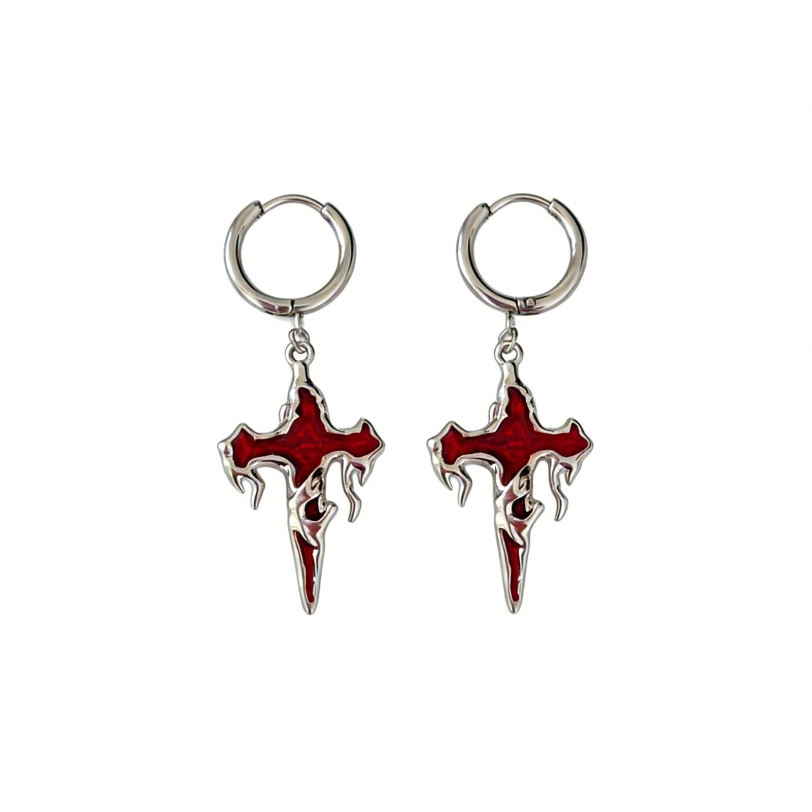 Crimson Cross Drops